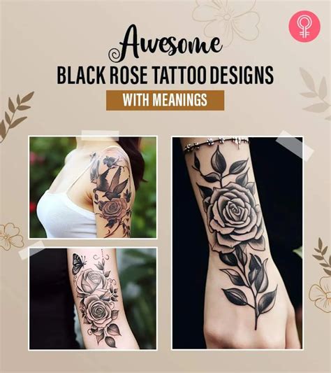 Black Rose Tattoo Designs 45 Inspiring Ideas For 2026