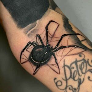 Black Widow Tattoo Meaning With 105 Thrilling Tattoo Images For Inspiration
