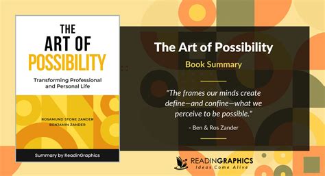 Book Summary The Art Of Possibility