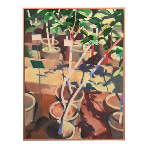 Boyd Gavin Amp 39 In The Greenhouse Nursery Amp 39 Gump Amp 39 S San Francisco Bay Oil Crocker Museum Ucsc