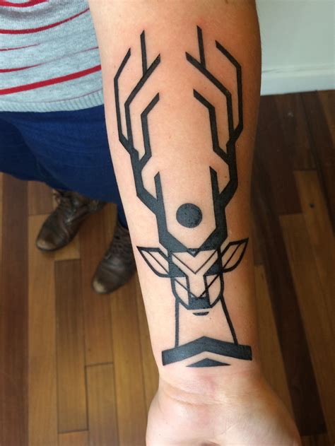 Brand New Minimalist Buck By Ben Volt At Scholar Tattoo In San Francisco R Tattoos