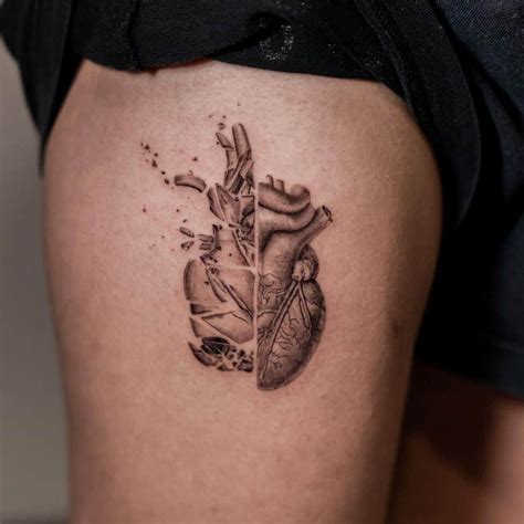 Broken Heart Tattoo 12 Tattoo Designs For Women