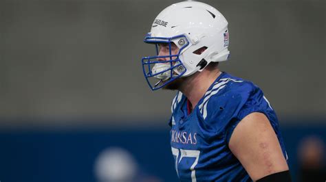 Bryce Cabeldue Knows Confidence Is Key At Left Tackle For Ku Football