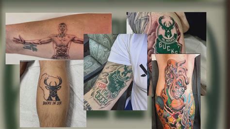 Bucks Tattoos Celebrate Championship Win For Some Fans Fox6 Milwaukee