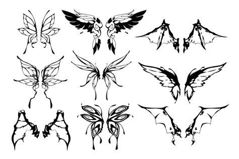 Butterfly Wings Tattoo Design Ephemeral Tattoo Butterfly Wings Tattoo Design Ephemeral Tattoo