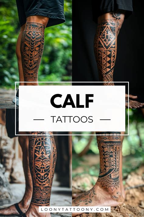 Calf Tattoos The Ultimate Guide To Designs Pain Scale Amp Healing Loonytattoony Com Calf Tattoos The Ultimate Guide To Designs Pain Scale Amp Healing Loonytattoony Com