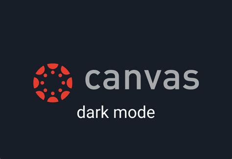 Canvas Dark Mode Canvas Dark Mode