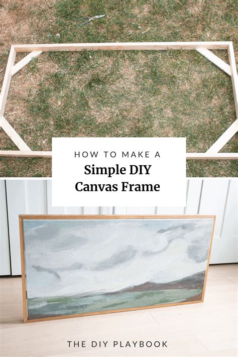 Canvas Frame Diy