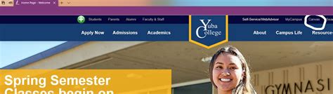 Canvas On Yccd Website Yuba College