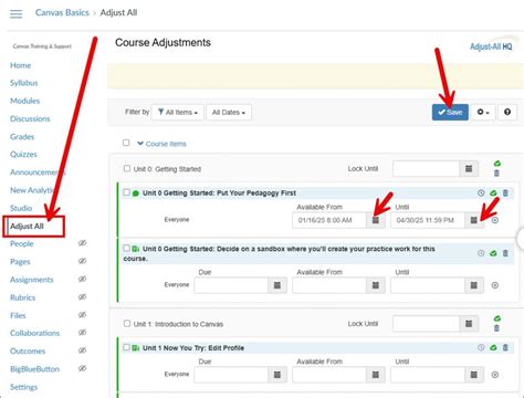 Canvas Page 3 Teaching Technology Innovation Center