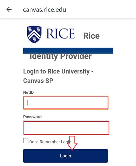 Canvas Rice University Login
