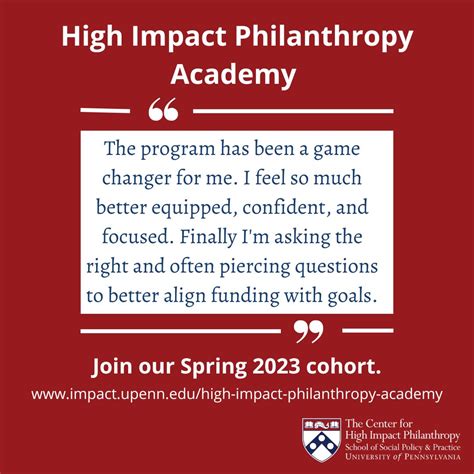 Center For High Impact Philanthropy On Linkedin The Center For High Impact Philanthropy Chip