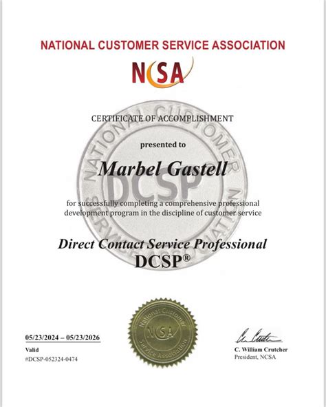 Certificationsuccess Continuouslearning Dcsp Marbel Gastell
