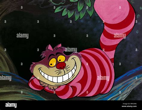 Cheshire Cat Alice In Wonderland 1951 Stock Photo Alamy