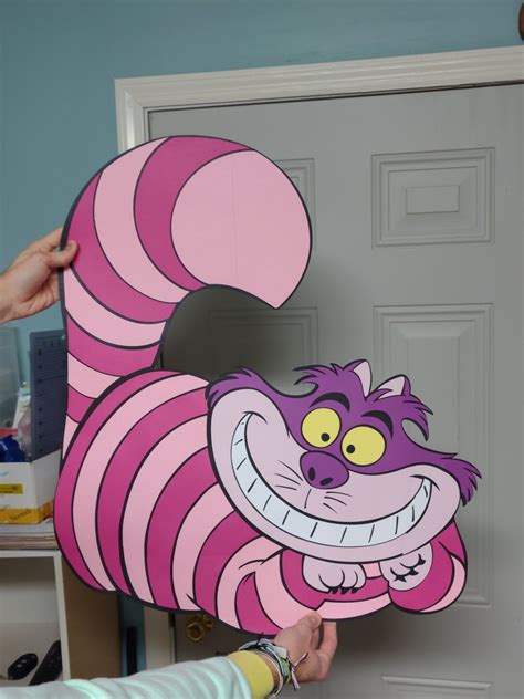 Cheshire Cat Alice In Wonderland Props Alice In Wonderland Diy Alice In Wonderland Decorations