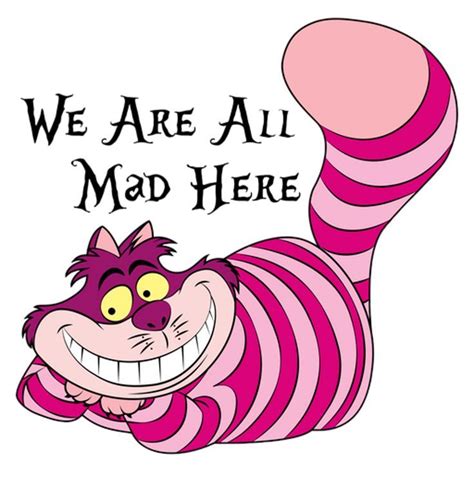 Cheshire Cat Alice Wonderland Amp Quot We Are All Mad Here Amp Quot Enzo Gigante Mad Hatter Alice And