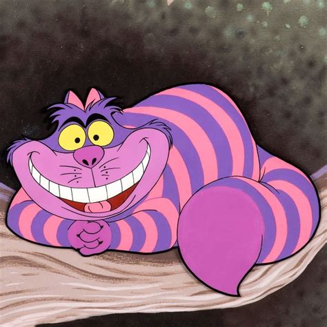 Cheshire Cat Animation Cel Cheshire Cat Disney Cheshire Cat Alice In Wonderland Disney Animation