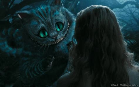 Cheshire Cat Magic Hd Wallpaper From Alice In Wonderland 2010