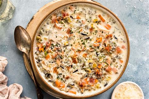 Chicken And Wild Rice Soup Recipe Dirty Dishes Messy Kisses