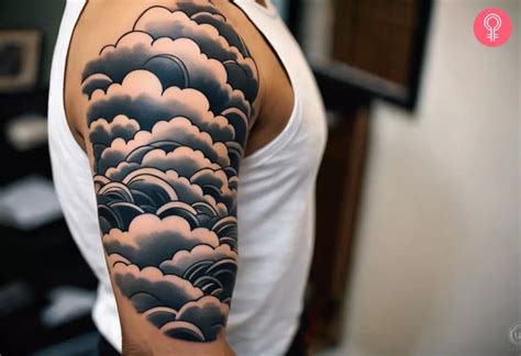 Cloud Fill Tattoo Designs