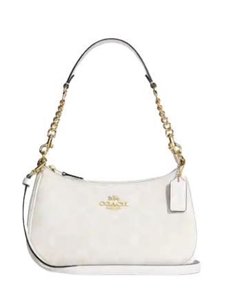 Coach Teri Shoulder Bag In Signature Canvas Brixton Baker