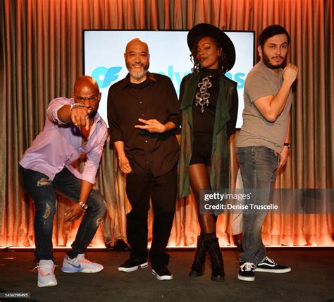 Comedians Jay Reid Edwin San Juan Lady Ak And Adam Dominguez Pose News Photo Getty Images