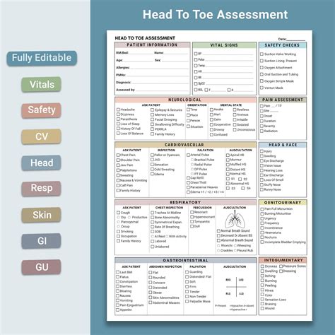Comprehensive Nursing Head To Toe Assessment Guide Neck Heart Chest Focus Comprehensive Nursing Head To Toe Assessment Guide Neck Heart Chest Focus