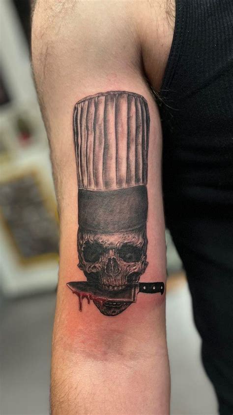 Cook Free Or Die Loved Doing This Anthony Bourdain Tattoo For A Fellow Chef A Little Reminder Of A Great Culinary Philosophy Seattle Seattletattoo Anthonybourdain Cookfreeordie Capitolhillseattle Tattooartists Cheftattoo