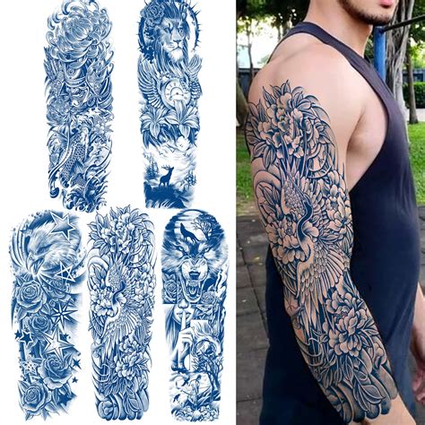 Cool Semi Permanent Arm Tattoo Designs Pictures Tattoo Sleeves For Men Cool Semi Permanent Arm Tattoo Designs Pictures Tattoo Sleeves For Men