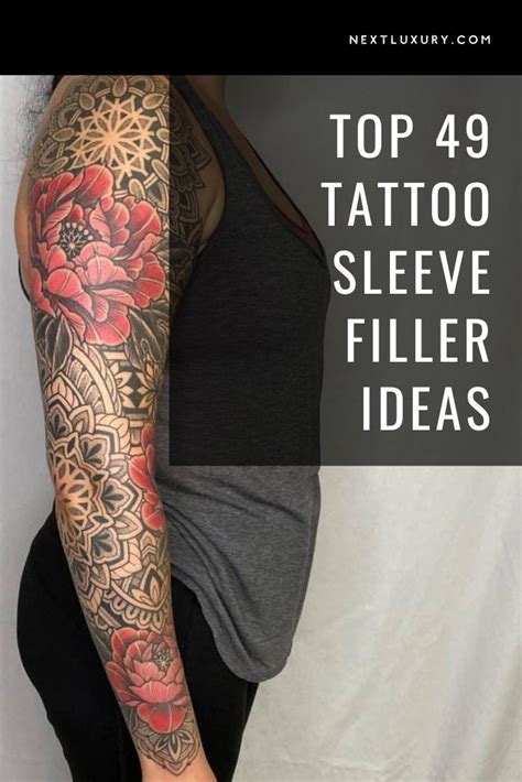 Cool Tattoo Sleeve Filler Ideas