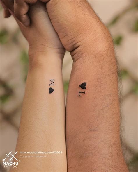 Couple Tattoos Matching Tattoo Ideas For Love Commitment