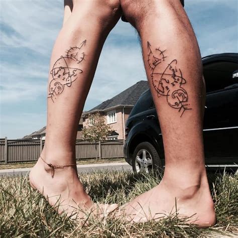 Couple Tattoos That Will Make You Want To Get On Board The Love Train Tattoodo