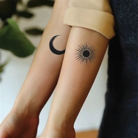 Couples Sun And Moon Tattoo Tattoobnb Couples Sun And Moon Tattoo Tattoobnb