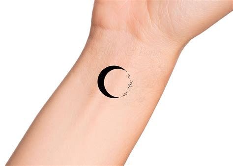 Crescent Moon Tattoo Designs