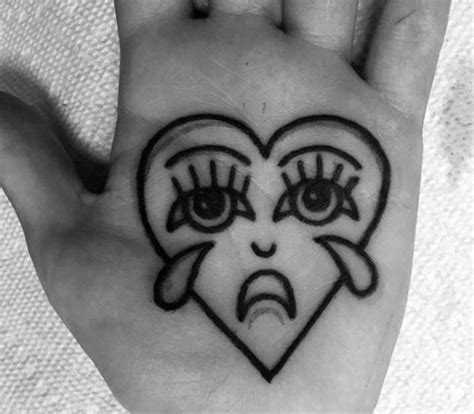 Crying Heart Tattoo Meaning Revealed