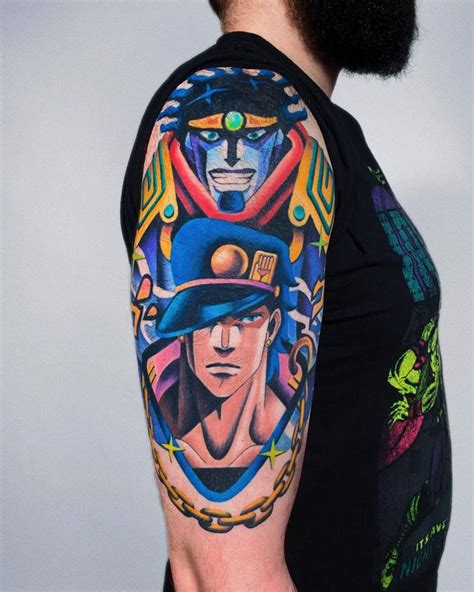 Customized Jojo S Bizarre Adventure Combo Elements Tattoo Done Thanks Dm To Book Tattoo Cute Tattoocute Cutetattoo Jojosbizarreadventure Jojo Jotaro Butterflytattoo Arrowtattoo Art Original Creative Giorno Jolynekujo Star Anchor
