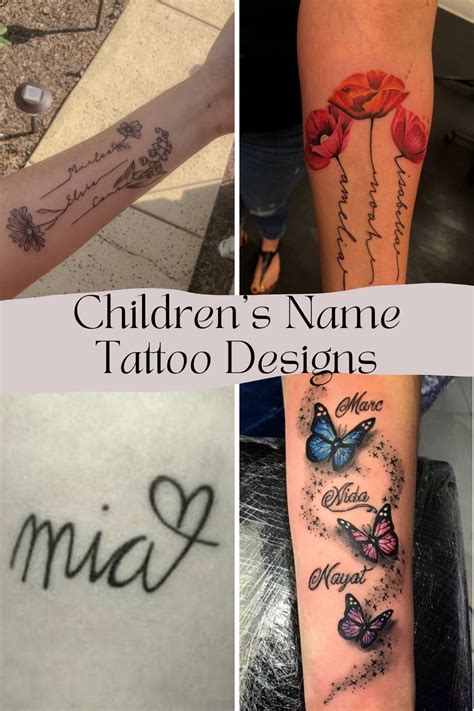 Cute Name Tattoo Ideas