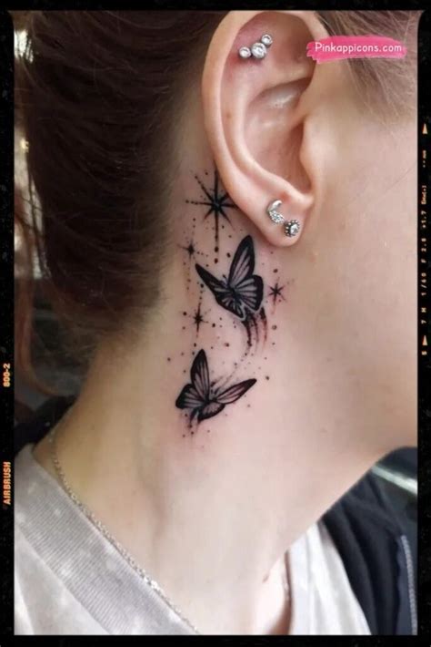 Cute Small Neck Tattoo Designs