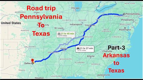 Dallas to Pennsylvania Travel Guide