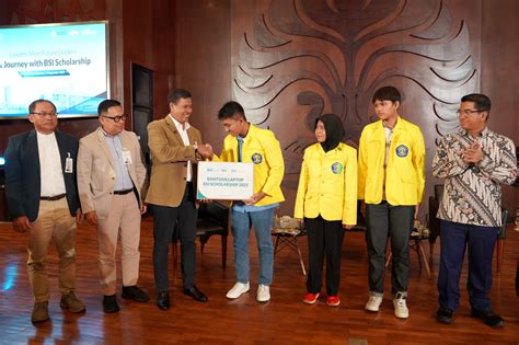 Danai Rp65 5 M Bsi Fasilitasi Mahasiswa Unggulan Daerah Masuk Kampus Top Kampus Medan