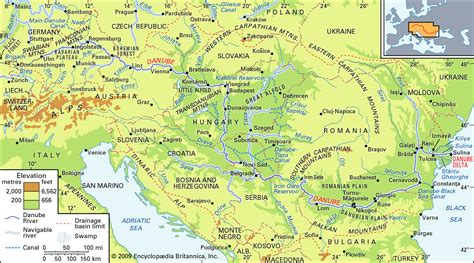 Danube River Map Cities Countries Facts Britannica Danube River Map Cities Countries Facts Britannica