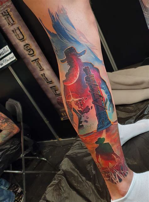 Dark Tower Tattoo By Phil V Tattoo