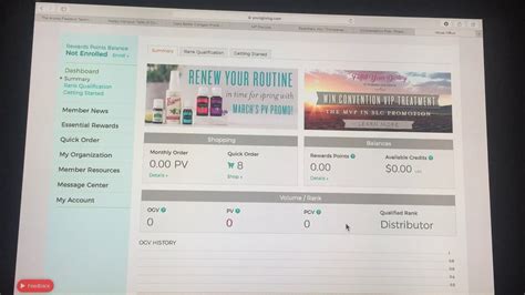 Dashboard Tour Of Young Living Virtual Office Youtube Dashboard Tour Of Young Living Virtual Office Youtube