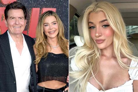 Denise Richards And Charlie Sheen S Daughter Sami Reveals Why She Started Posing In Lingerie For Onlyfans At 18 Daily Mail Online