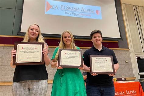 Dept Of Political Science S Sbu Chapter Of Pi Sigma Alpha Honor Society Wins Best Chapter Award Dept Of Political Science S Sbu Chapter Of Pi Sigma Alpha Honor Society Wins Best Chapter Award