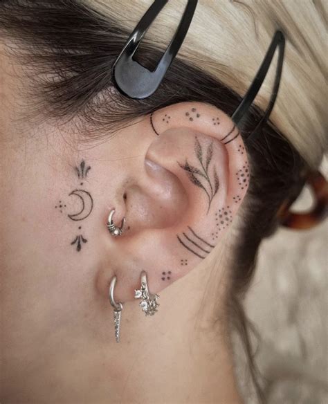 Descubre 26 Ideas De Ear Tattoo Tatuaje En La Oreja Tatuajes En La Oreja Tatto Oreja Y M S