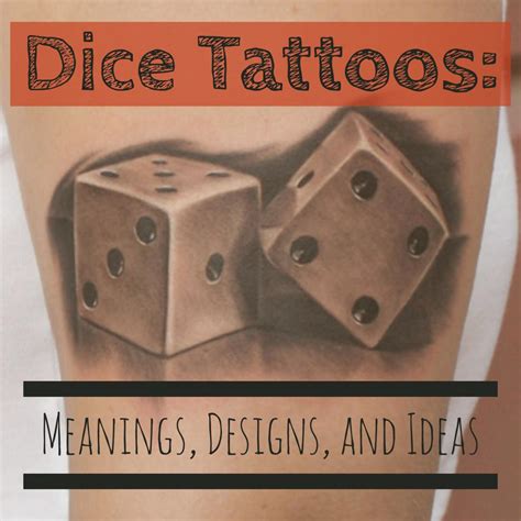 Dice Tattoos Meanings Designs And Ideas Hubpages Dice Tattoos Meanings Designs And Ideas Hubpages