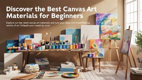 Discover The Best Canvas Art Materials For Beginners Mintsuper Art