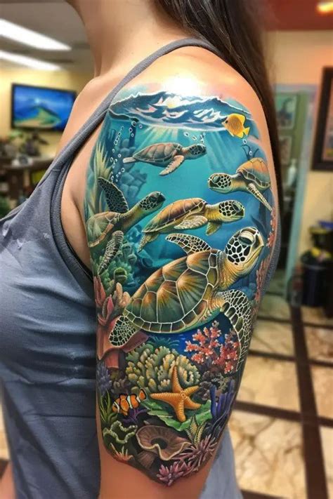 Dive Into Beauty Ocean Tattoo Designs For Women Dive Into Beauty Ocean Tattoo Designs For Women