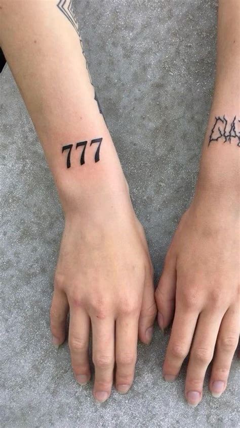 Divine Triple Sevens Unveiling The Meaning Of 777 Tattoos